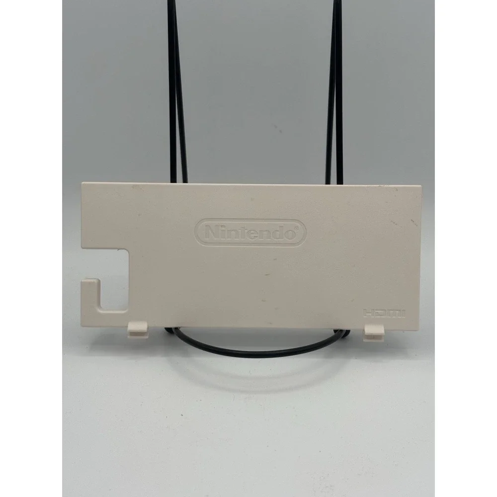 OEM Nintendo Switch V1 V2 TV Dock Off White Animal Crossing Door Cover Flap ONLY